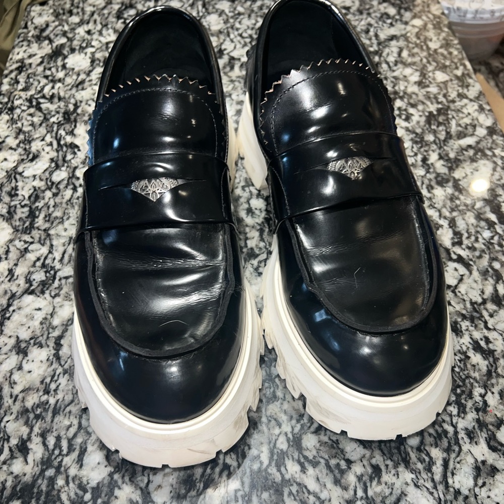 Alexander McQueen chunky loafer